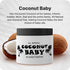 Coconut Essentials Coconut Baby Oil, Natural & Organic Moisturizer for Newborn Sensitive Skin, 4 fl oz