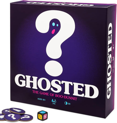 Ghosted - Social Deduction Game - 3-6 Players - Ages 10+ - 30 Minute Gameplay