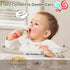 8-Pack Organic Cotton Baby Bibs - 360° Rotate, Adjustable with Snaps, Super Soft & Absorbent for Teething and Drooling,