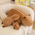 SQEQE Weighted Capybara Plush, Soft Capybara Stuffed Animal for Anxiety, Cute 9.8 Inch Pillow Toy Gift for Kids