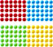 120Pcs Game Replacement Marbles Balls for Hungry Hungry Hippos