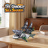 HJPLPXH Set, Sets,Toys Mechanical Shark Ship Building Blocks The Ghost Sea Shark Pirate Ship Building Blocks Gift