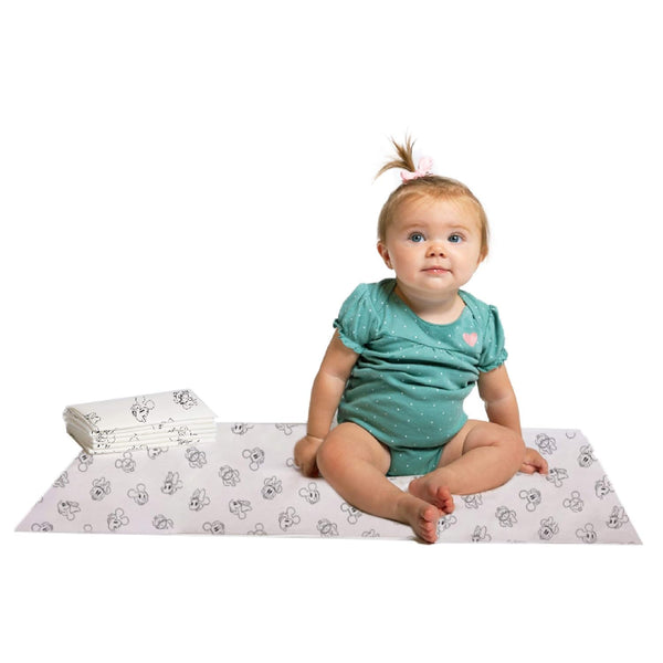 Disney Baby by J.L. Childress Disposable Changing Pads for Babies - Diaper
