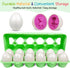 Matching Easter Dinosaurs Eggs for Toddlers, 12 pcs Color & Shape Puzzle Toy, Montessori Educational Gifts for Kids 2-4