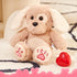 30 Heartbeat Puppy Recordable Dog Stuffed Animals sec Heart Voice Recorder Plush Toy Stuffed Animal Soft Fuzzy Doll