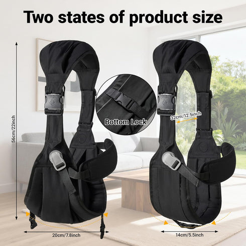 JKFIPKHI 25-60 lbs,Ideal Baby Sling Carrier,Baby Carrier Newborn to Toddler,Adjustable Lightweight Toddler Carrier