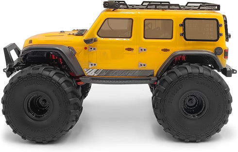 RCHUBAM 1.0" Wheel and Tire Set, 4Pcs 69mm * 33mm Large Sticky Crawler Tires with Wheels for 1/18 TRX4M 1/24 Scale RC