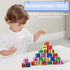 6 48 EVA Foam Dices, Colorful Dot Foam Dice for Kids, Building Toys,Educational Toys, Party Supplies, Colors, Pcs
