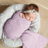 Muslin Swaddle Blanket Baby - Cotton Swaddling Blanket Soft Baby Receiving Blanket Neutral 2Pack(Purple) by lulumoon