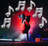10 PCS Musical Note Aluminum Foil Balloons, Guitar Silver Happy Birthday Music Party Decorations