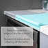 The Table Tyke Table Tyke Placemat XL Silicone Baby Placemat with Teething Edge Bumper - Waterproof Toddler Table Mat