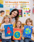 24 1-3, 4-8 JUPITEARTH Colors Twist Crayons for Toddlers Non-Toxic Washable Crayons for Ages with Storage Bucket
