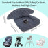 2 Pack Potty Training Car Seat Protector & Bag, Waterproof Piddle Pads for Carseat, High Chair & Stroller, Soft