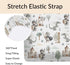 Cstdyfrv 28x52in Cute Pastel Dragons Castle Knight Baby Crib Sheets Fantasy Dragons Trees Standard Crib Toddler