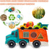 3 1-3 Set Aigitoy Pcs Toddler Car Toys for Years Old, Construction Vehicle Toys Carrier Tuck Includes Dump Truck, Mixer