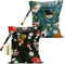 BQXH Cat Lover Gifts, 2Pcs Mushroom Cat Print Wet Bags, Wet Dry Bag