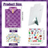 72 36 36 Chunful Pieces Father's Day Picture Frame Crafts Kits, Standing Paper Picture Frames and Fathers Day Stickers