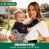 zgrdhw 2026 10-30 lbs Baby Sling Carrier New Toddler Carrier Lightweight and Portable Baby Sling with Adjustable Straps
