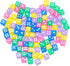 100 D6 5mm) SmartDealsPro Assorted Mini Tiny Dice Game Dot Square Dice for Casino Themed Activity, Board Game, Teaching