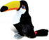 DolliBu Toucan Plush - 8 Inch Super Soft Stuffed Animal, Cute Tropical Rainforest Bird Toy for Kids, Teens, Adults