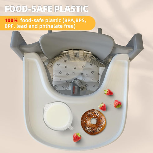 High Chair Tray for Stokke Tripp Trapp - Baby Bottle Compatible