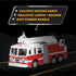 Driven by Battat Micro 1:24 Scale Fire Truck with Lights, Sounds & More for Boys & Girls Age 3+
