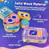 3-5,Montessori Robot Toys for Kids Wooden Learning Toy with Take Apart Features Robots,STEM Educational Play Fine Motor