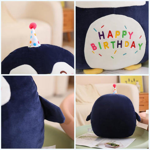 Litence Adorable Penguin Plush Toy - Happy Birthday Gift for Kids
