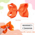 Oaoleer Hair Bows, 30 Colors 4 Inch Grosgrain Ribbon Bows with Alligator Clips for Girls and Kids