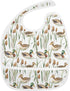IHCVHQX Baby Feeding Bibs for Boys Girls Watercolor Mallard Ducks Toddler Infant Bandana