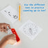 hand2mind Ten Frame Sensory Bubble Poppers, Pop Fidget Toys for Kids, Math Manipulatives for Classroom