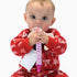 Cool Game Control Remote Teething Toy for Babies 0-6 6-12 Months, Silicone Chew Toy for Gamer Parents (Pink)