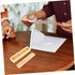 BESTOYARD Elegant Pregnancy Announcement Keepsake Box Wooden Pregnancy Test Storage Case with Lid Unique Memory