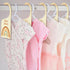 Set 7 Closet of Baby Dividers for Clothes Organizer from Newborn to Toddler Boho Baby Clothes Size Hanger Organizer