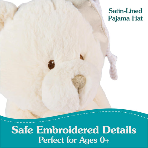 0 11" GUND Animated Goodnight Prayer Bear, Spiritual Plush Teddy Bear, Sensory Toy Stuffed Animal for Ages and Up