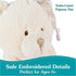 0 11" GUND Animated Goodnight Prayer Bear, Spiritual Plush Teddy Bear, Sensory Toy Stuffed Animal for Ages and Up