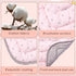 2 Pcs Baby Stroller Seat Liner Accessories, Reversible Cotton Cushion for Newborn Car Seat, Breathable Stroller Mat