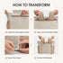 G4Free 3 1 Backpack in Diaper Bag with Insulated Pockets Baby for Women Men Toddler Diaper Tote with Stroller Buckle