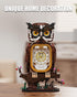 TYCOLE Set, 8-14 (964Pcs) Owl Clock Building Blocks STEM Building Toys with Functional Clock, Collectible Bird Display