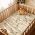 ColoBrethy 4-Pack 100% 52" 28" Muslin Crib Sheets for Girls Boys, Boho Soft Cotton Nursery Decor for x Standard Crib