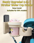 UIVXXUD 3-in-1 Stroller Cup Holder, Baby Stroller Accessories with Bottle Holder, Phone Mount, and Drink Caddy