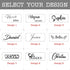 jifu (2pcs) Personalized Custom Baby Hairbrushes Engrave Infant Name Wooden Newborn Hair Brush Comb Brush