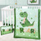 Cloele Crib Bedding Set for Boys,4 Piece Dinosaur Baby Bedding Set,Standard Size