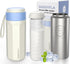 SOGOYFLA Portable Breast Milk Cooler Bottle - 11oz, 20+ Hours Cooling, Only 1.8