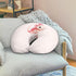 Hechitok Pink Axolotl Nursing Pillow Cover for Infant Snug, Breastfeeding Pillow Slipcover for Baby Girls/Boys, Soft