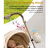 Luocute 11 Stroller Rocker, White Noise Options Rechargeable Portable Baby Soother with Gentle Vibration for Strollers