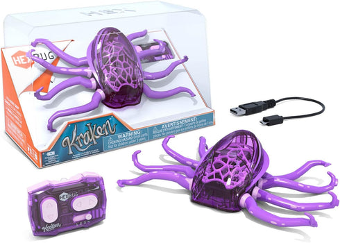 HEXBUG Kraken: Robotic Mythical Creature, Colors Vary