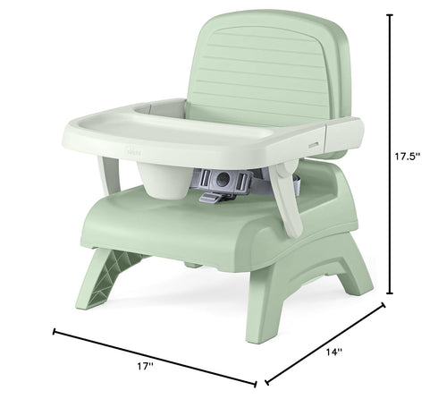 3-in-1 50 lbs., Chicco Bento Booster Portable Booster Seat for Table, Feeding Seat and Toddler Chair for Babies