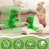 George Dinosaur Plush Stuffed Cartoon Dinosaur Doll Toys, 12” Green Dinosaur Stuffed Animal