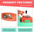 Kids Lawn Mower, No Batteries Required Toddler Lawn Mower with Realistic Grass-Cutting Action and Sounds for Outdoor